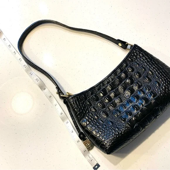 Brahmin Anytime mini croc shoulder bag - Picture 8 of 9